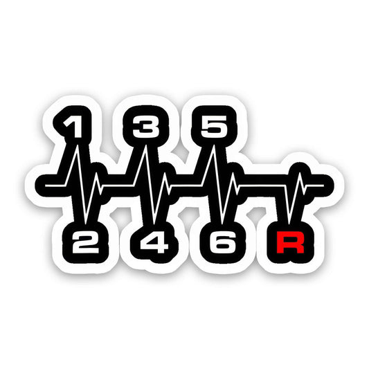 Gear Shift - Sticker