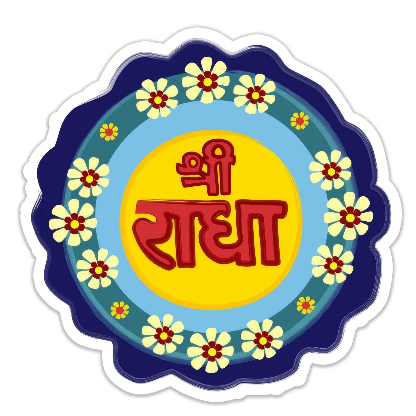 Shree Radha Sticker