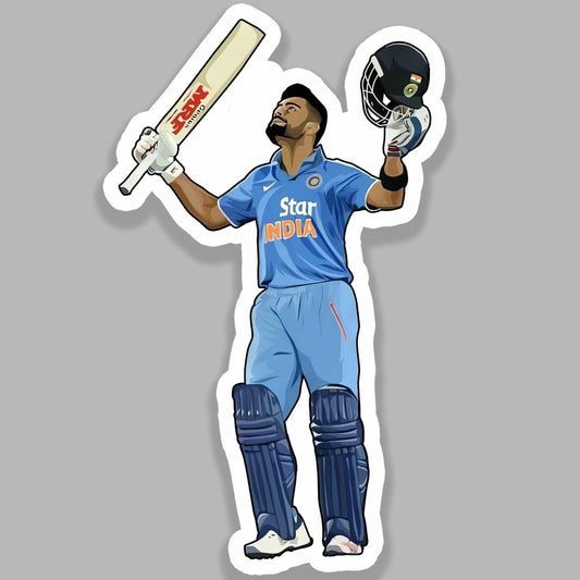 Virat Kholi - Cricket Sticker