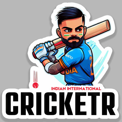 Virat Kholi  - Cricket Sticker