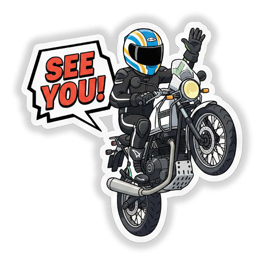 See You Bike Sticker