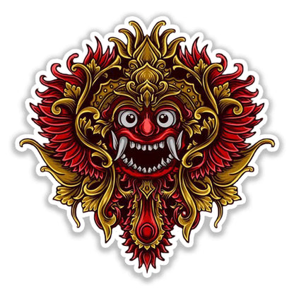 Kirtimukha Sticker