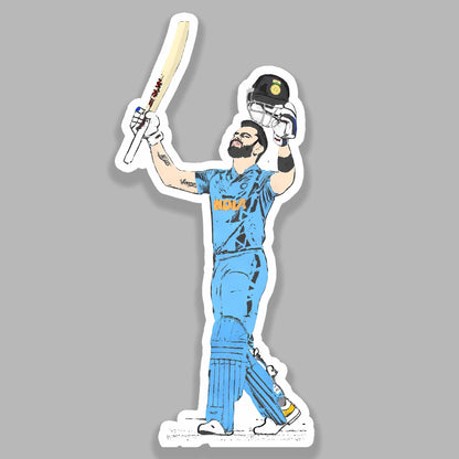 Virat Kholi - Cricket Sticker