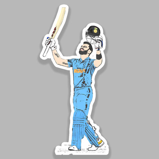 Virat Kholi - Cricket Sticker