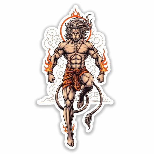 Hanumanji Sticker
