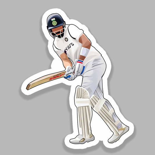 Cricket Player - Sticker