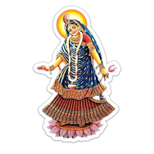 Radha Rani Sticker