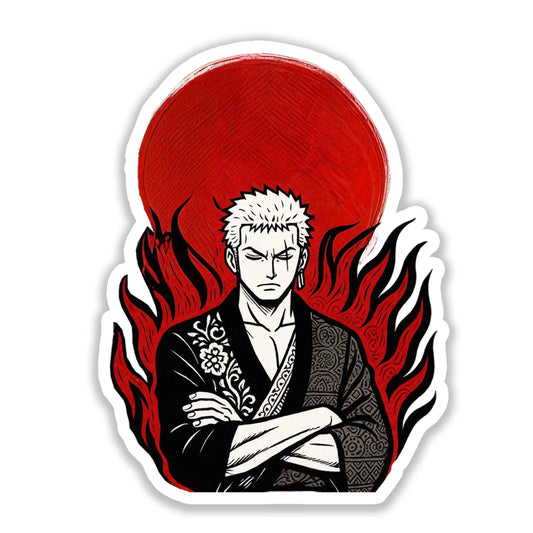 Zoro Roronoa - One Piece Sticker