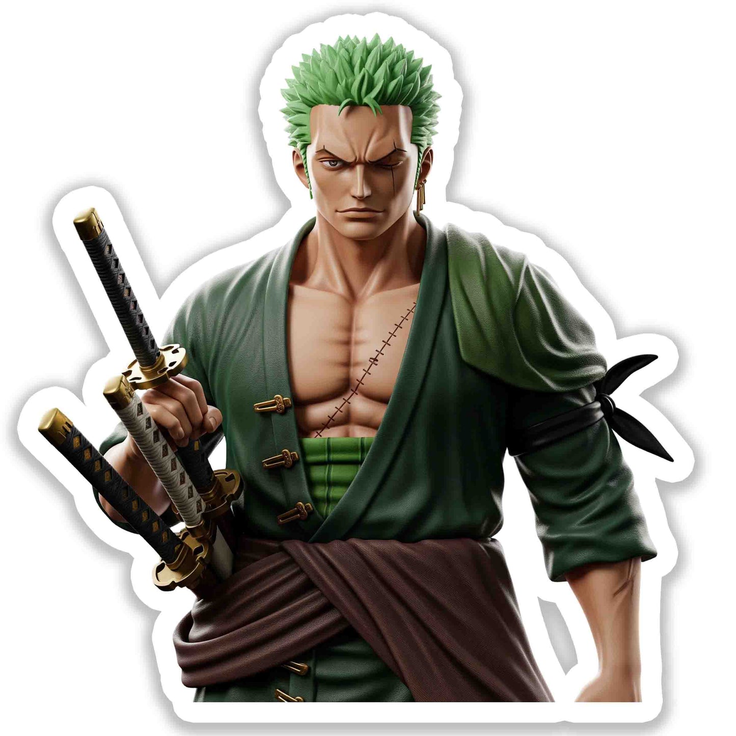 Zoro Roronoa - One Piece Sticker
