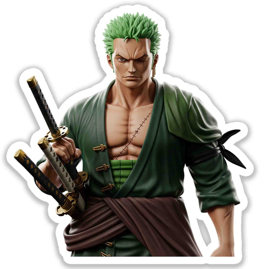 Zoro Roronoa - One Piece Sticker