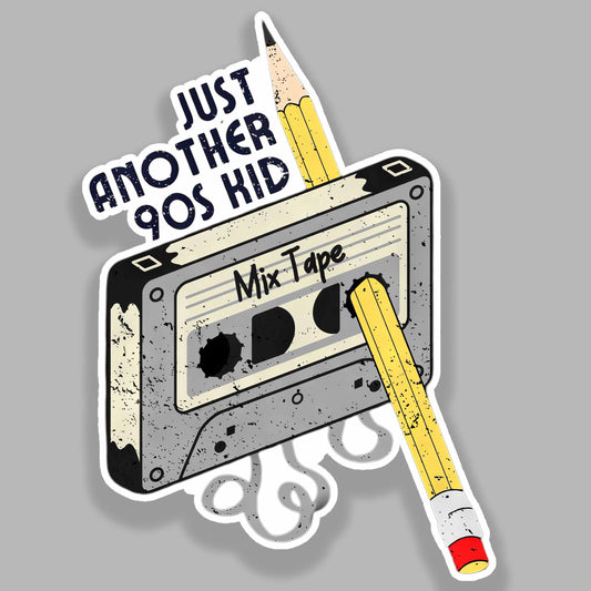Just Another 90's Kid Sticker