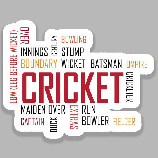 Cricket Sticker