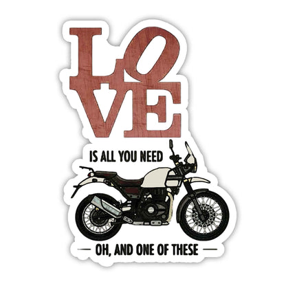 Adventure Bike Sticker