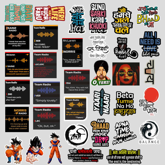 35 Mix Sticker Pack