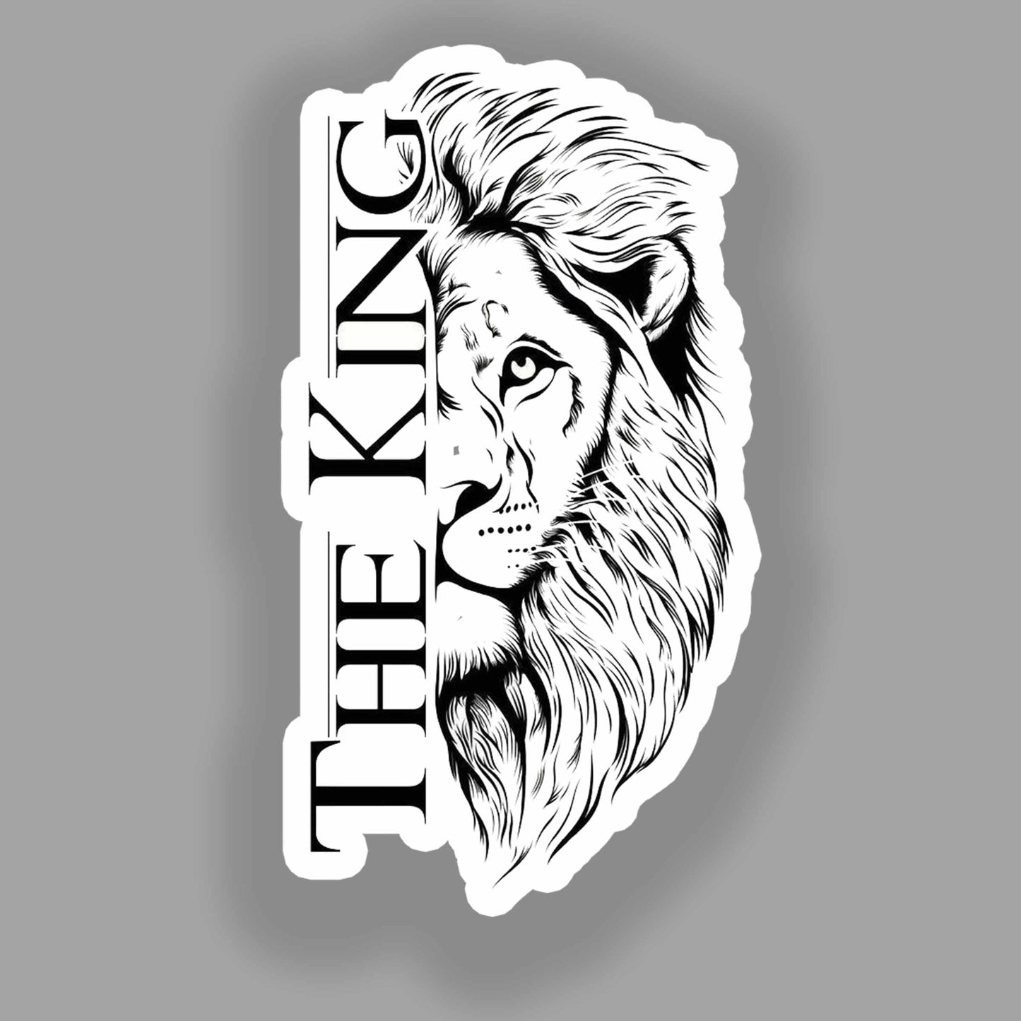 The King Lion Sticker
