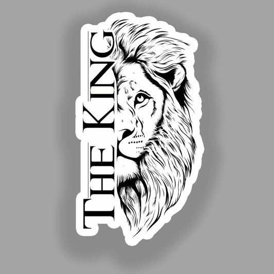 The King Lion Sticker