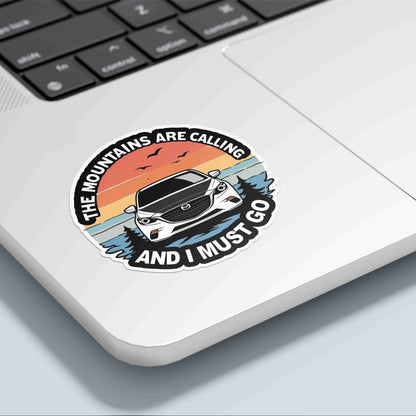 The Mountains are Calling Sticker
