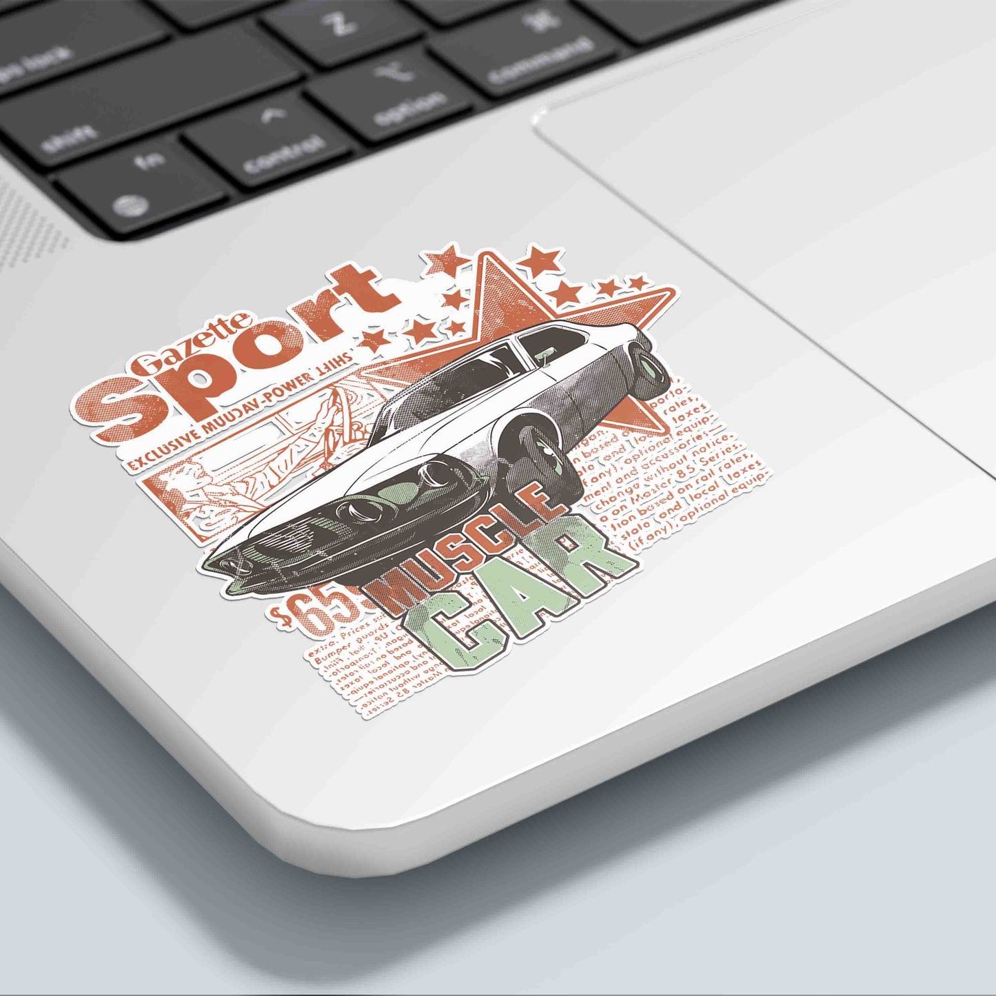 Muscle Car Sticker